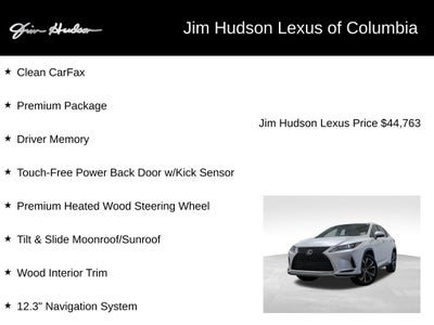 2021 Lexus RX 350L Navigation L/Certified Unlimited Mile Warranty