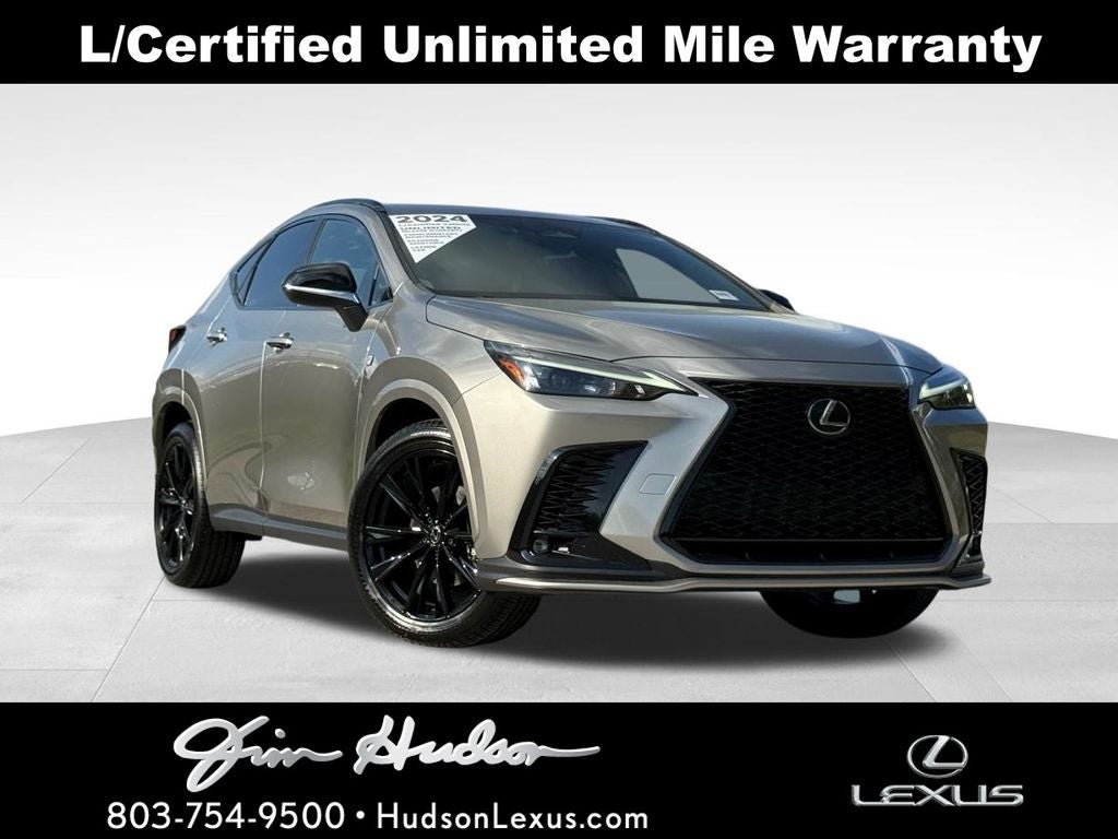 2024 Lexus NX 350 F SPORT Handling Navigation L/Certified Unlimited Mile Warranty