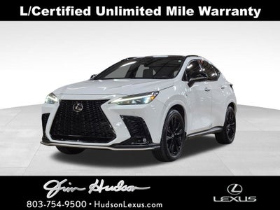 2023 Lexus NX 350 F SPORT Handling Navigation Mark Levinson L/Certified Unlimited War