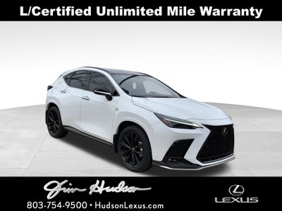 2025 Lexus NX 450h+ F SPORT Navigation Mark Levinson L/Certified Unlimited Mil