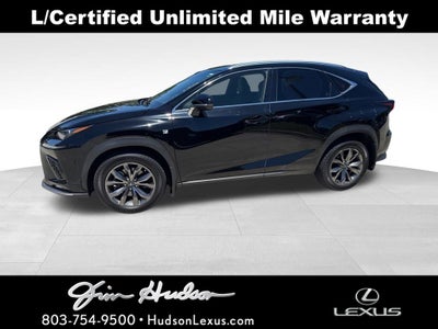 2021 Lexus NX 300 F Sport Navigation L/Certified Unlimited Mile Warranty
