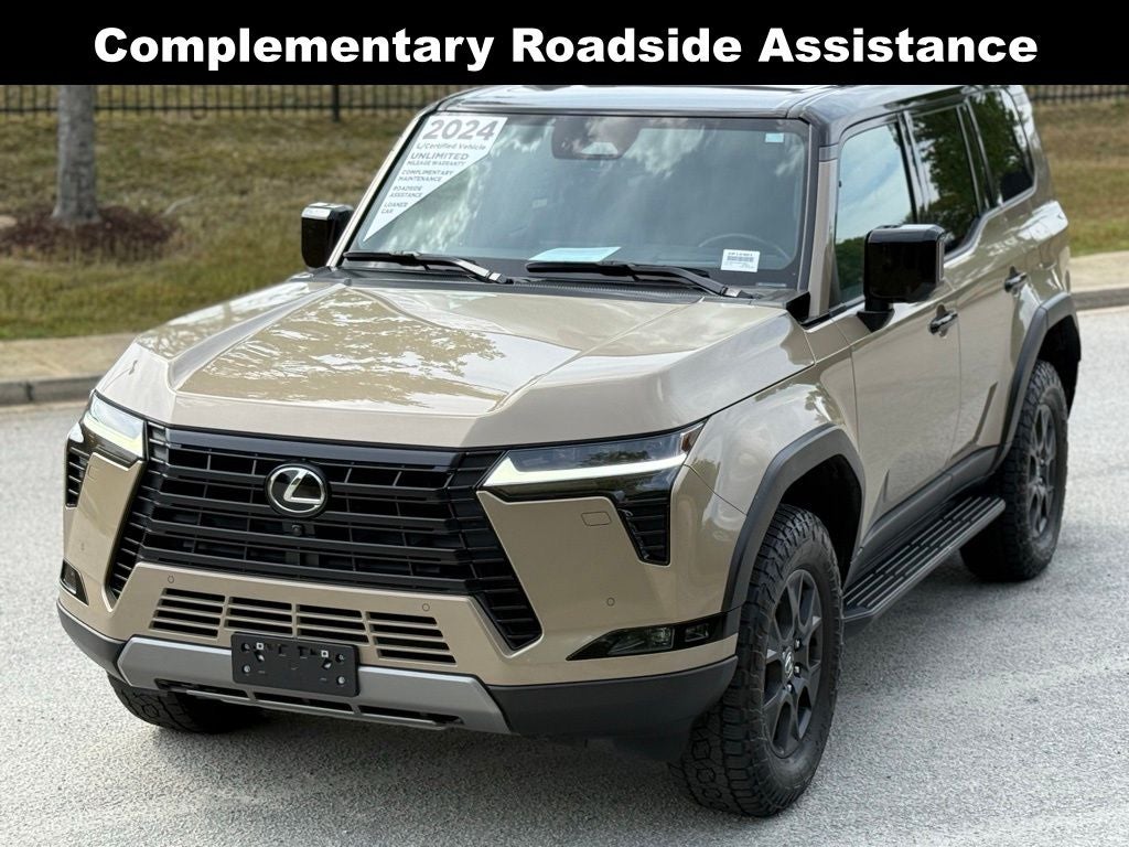 2024 Lexus GX 550 Overtrail+ Navigation L/ Certified Unlimited Mile Warranty