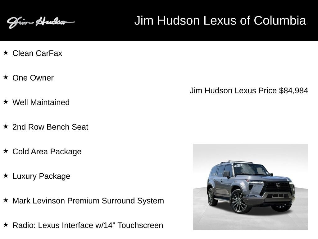 2024 Lexus GX 550 Luxury