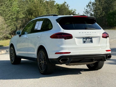 2018 Porsche Cayenne Platinum Edition
