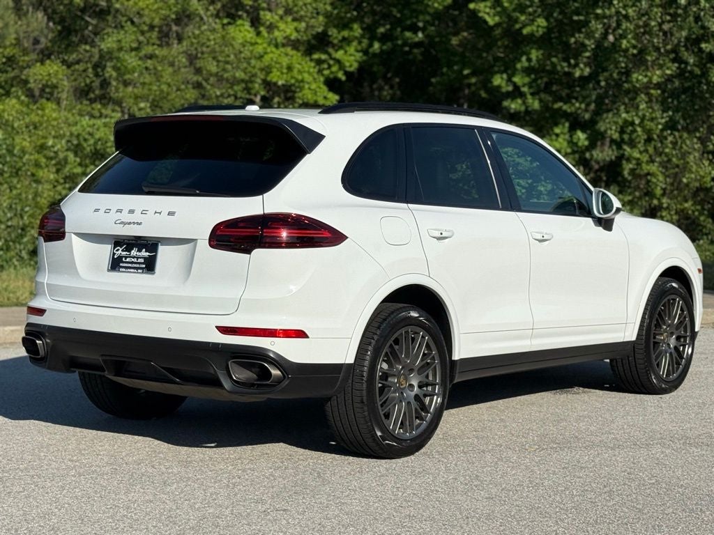 2018 Porsche Cayenne Platinum Edition