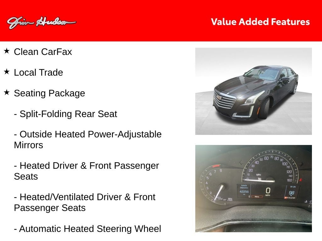 2019 Cadillac CTS 2.0L Turbo Luxury