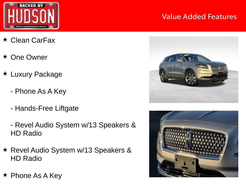 2023 Lincoln Nautilus Reserve