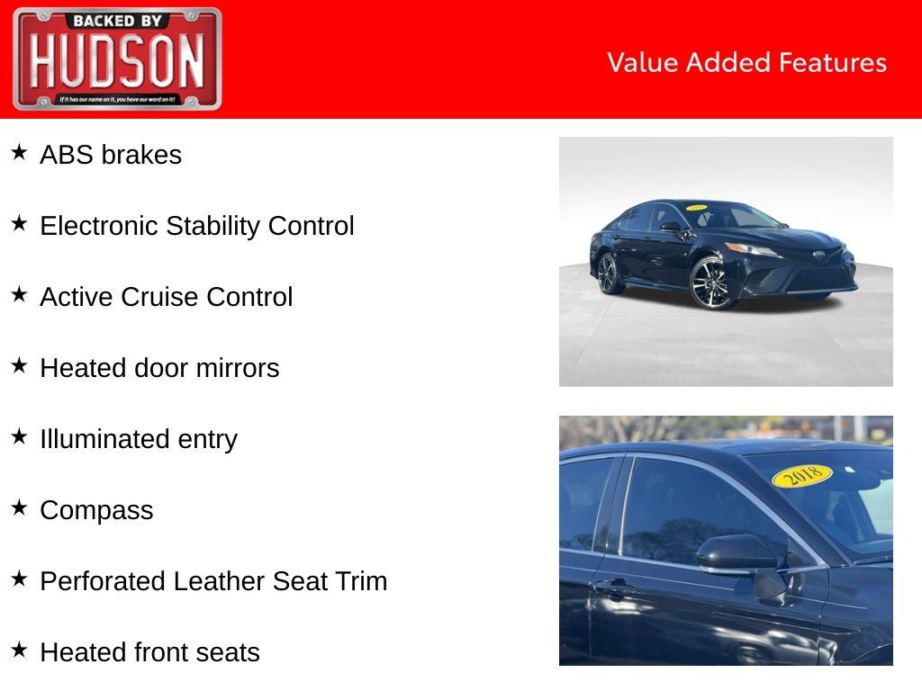 2018 Toyota Camry XSE V6