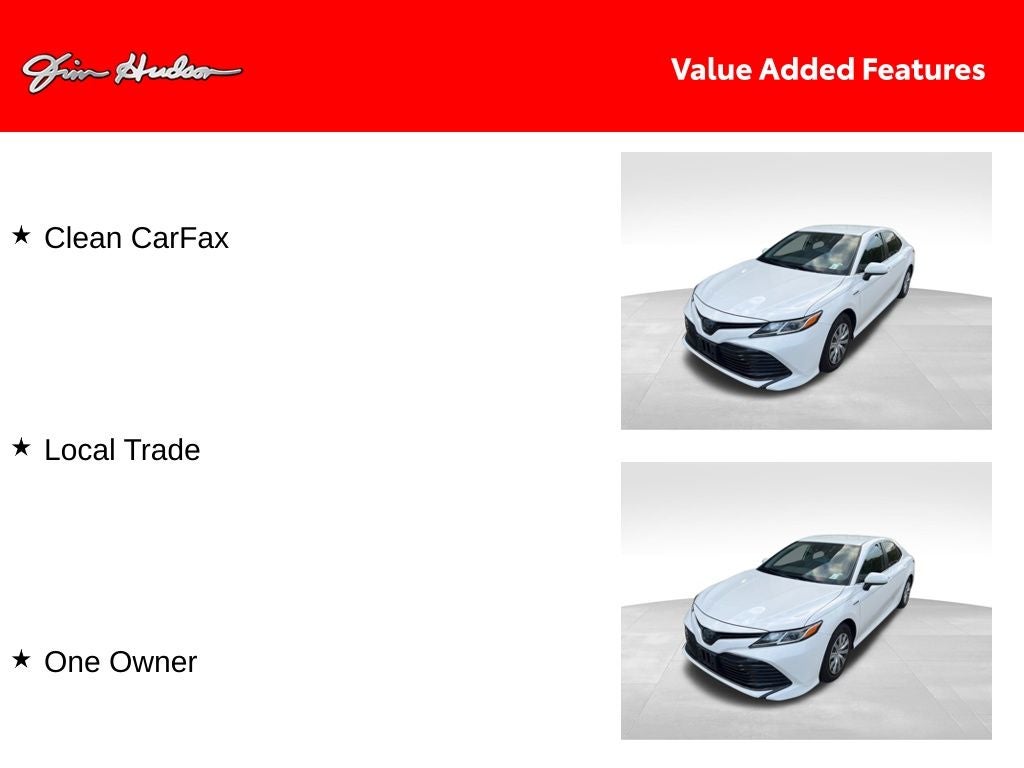 2020 Toyota Camry Hybrid LE