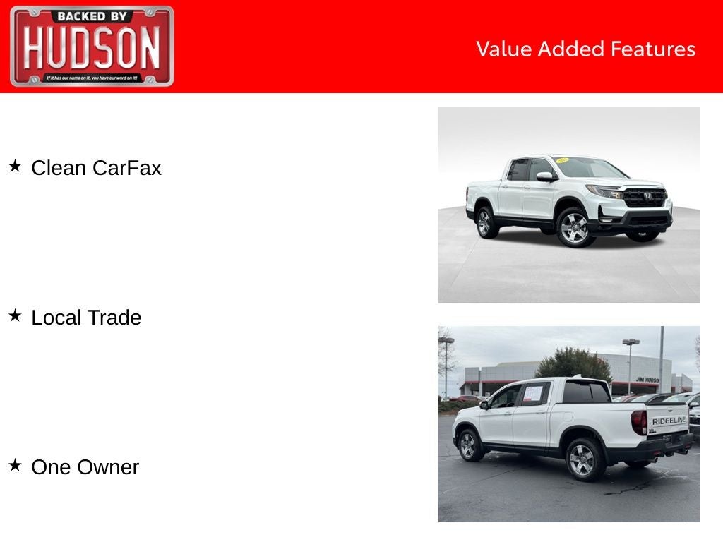 2025 Honda Ridgeline RTL