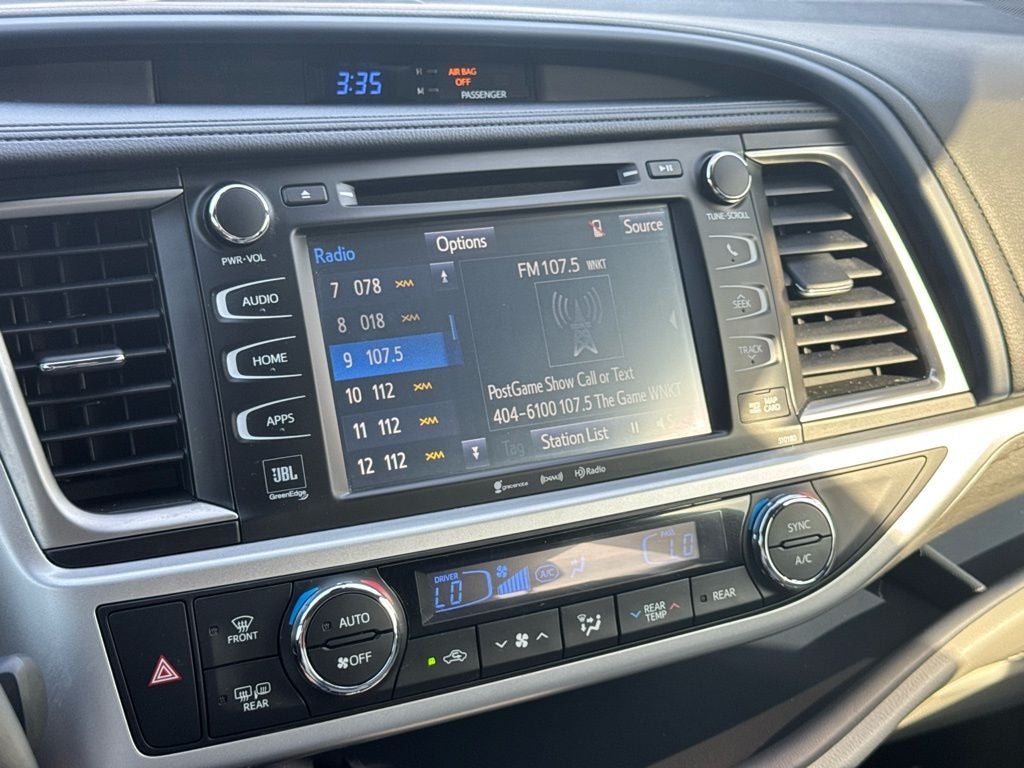 2017 Toyota Highlander Limited Platinum