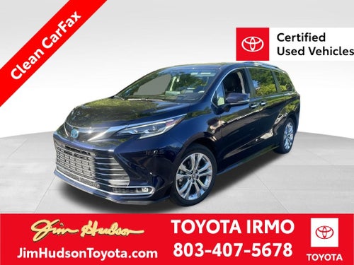 2024 Toyota Sienna Platinum 7 Passenger