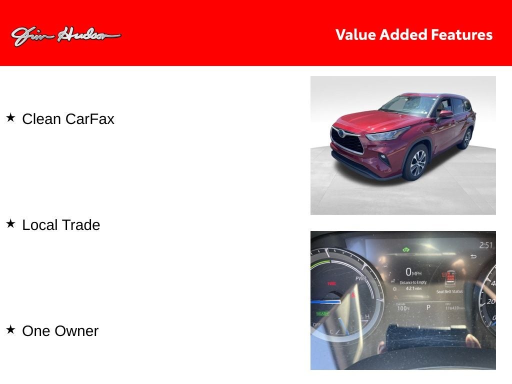 2020 Toyota Highlander Hybrid XLE