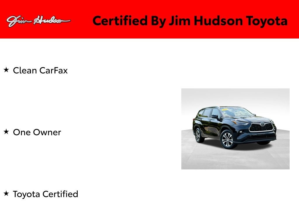 2023 Toyota Highlander XLE