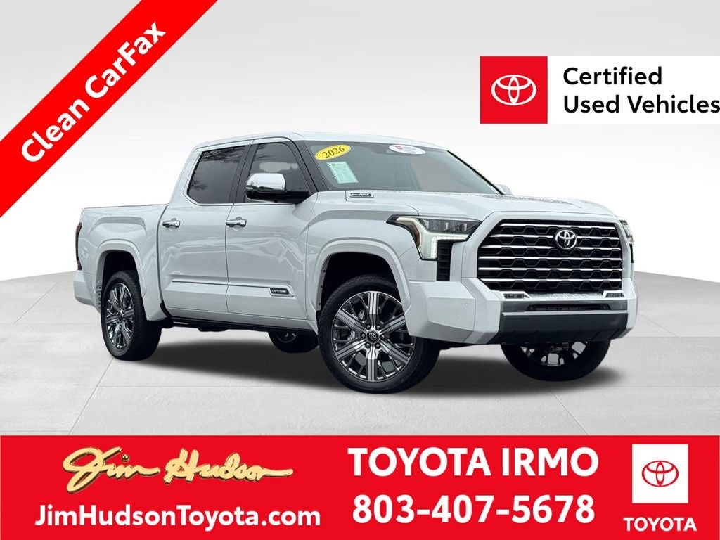 2026 Toyota Tundra Hybrid Capstone