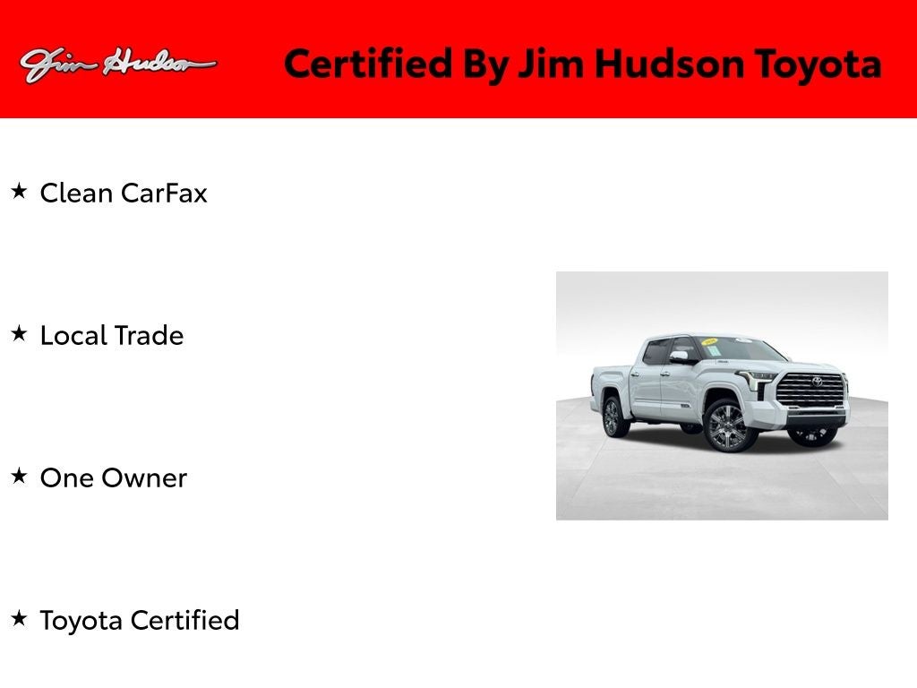 2026 Toyota Tundra Hybrid Capstone