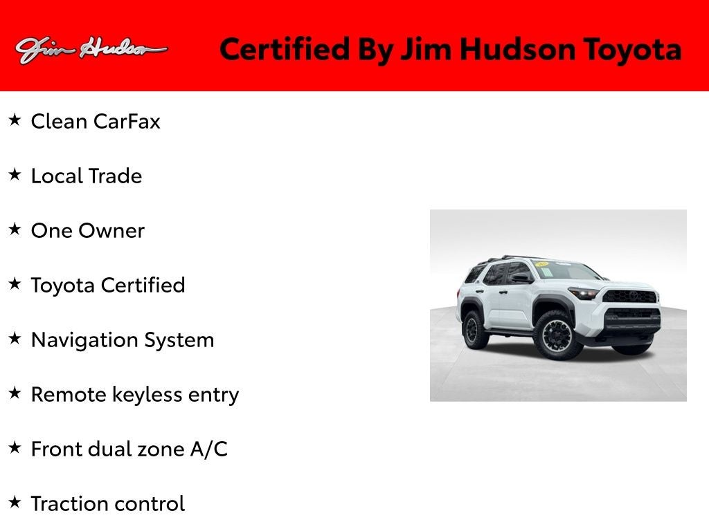 2025 Toyota 4Runner TRD Off-Road Premium