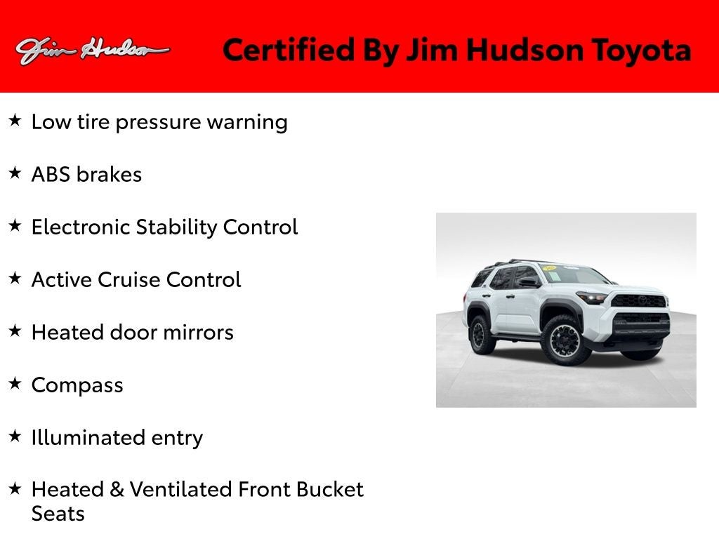 2025 Toyota 4Runner TRD Off-Road Premium