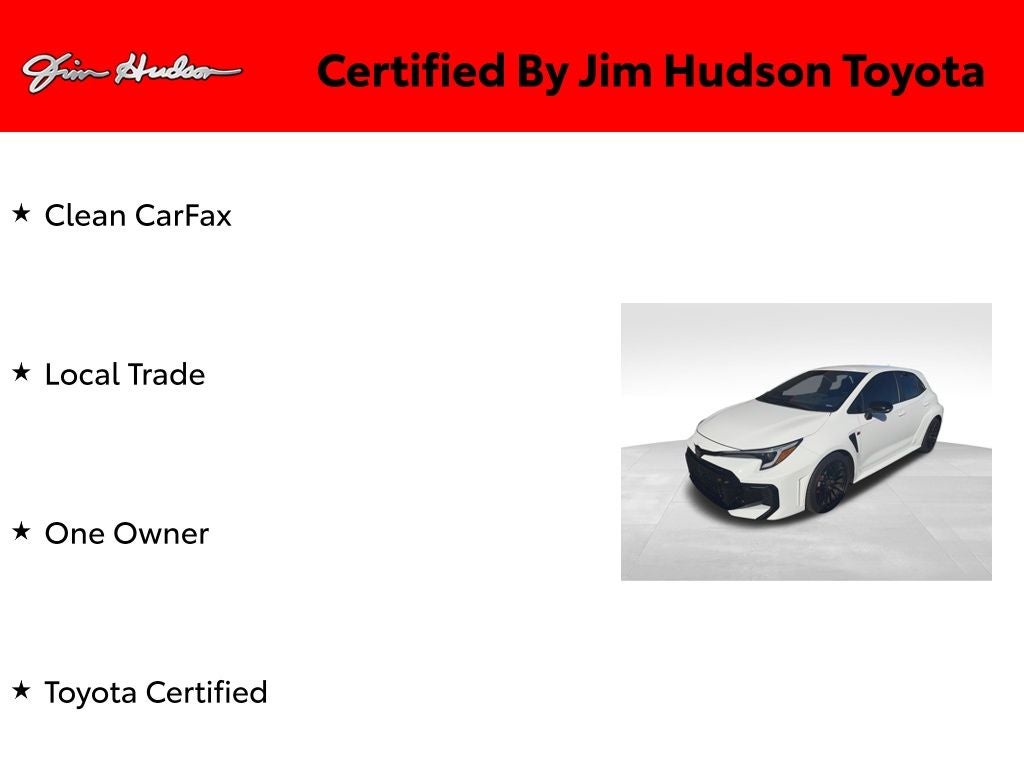 2025 Toyota GR Corolla Premium
