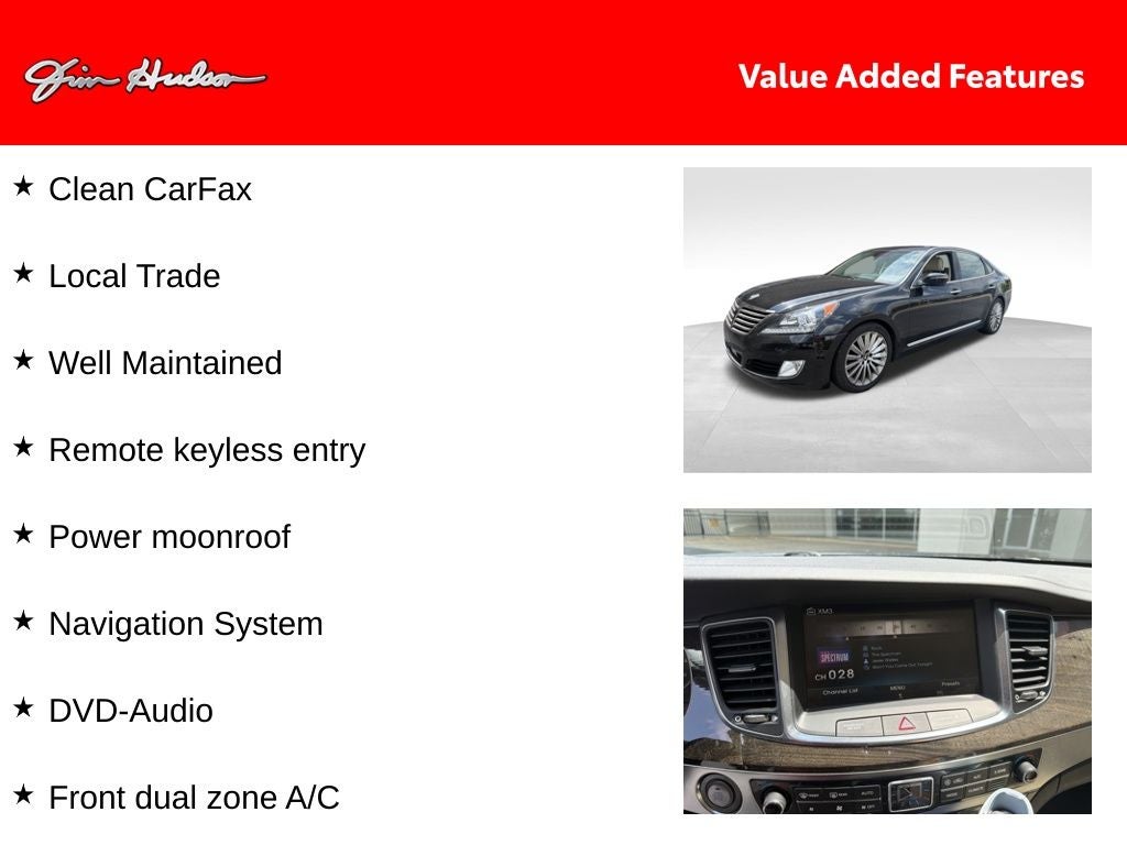 2016 Hyundai Equus Signature