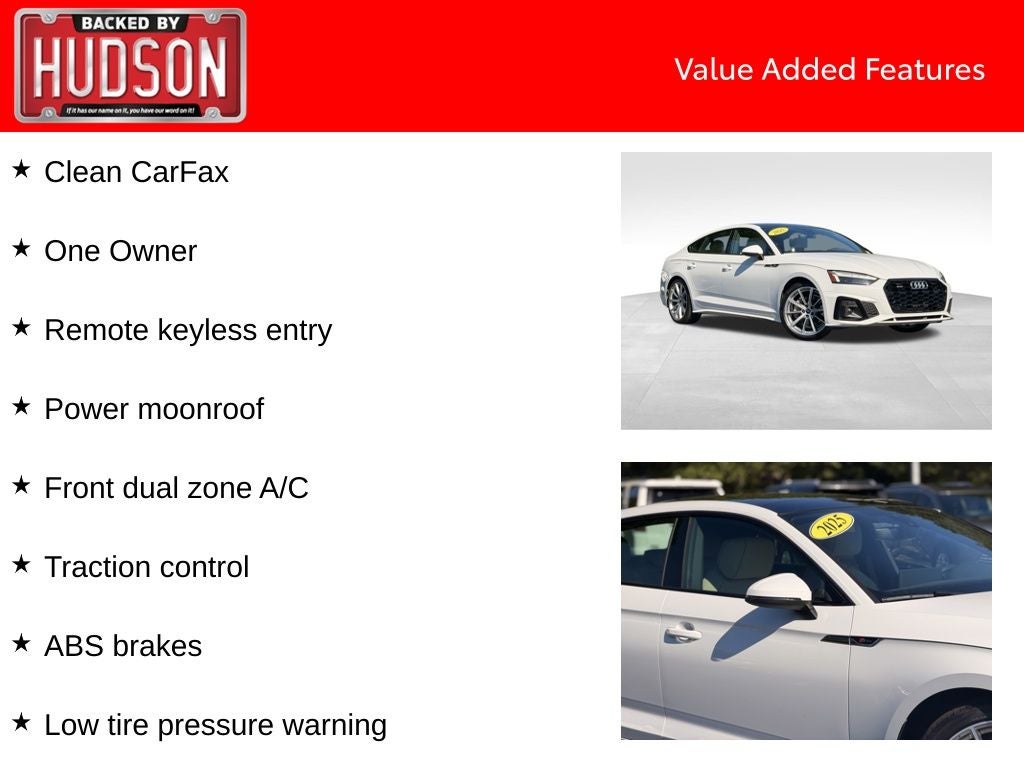 2025 Audi A5 Sportback 45 S line Premium quattro
