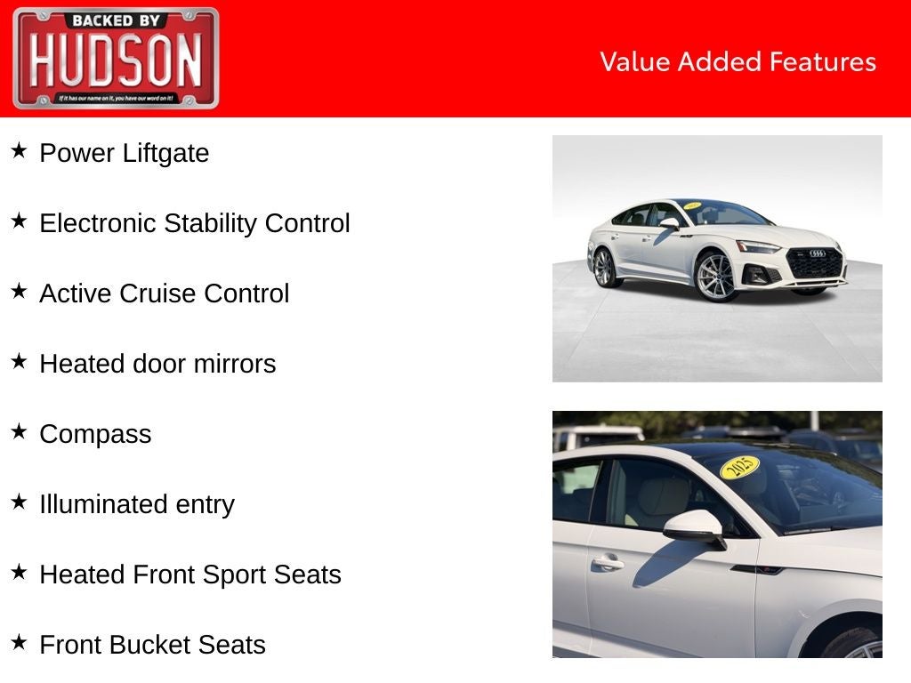 2025 Audi A5 Sportback 45 S line Premium quattro