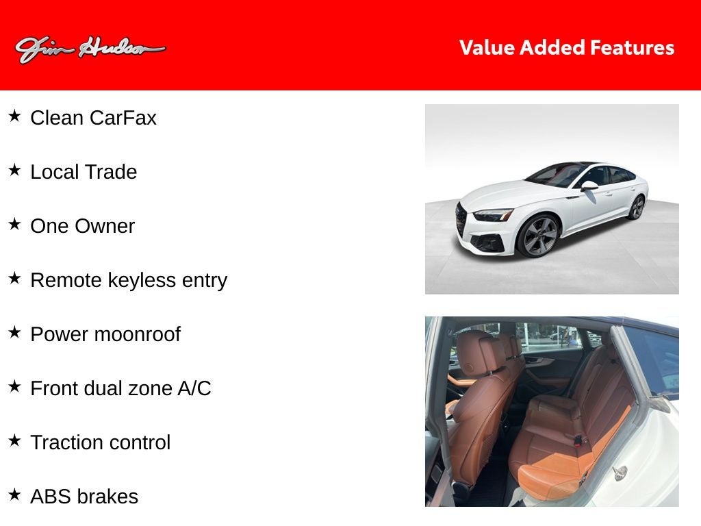 2021 Audi A5 Sportback 45 S line Premium Plus quattro