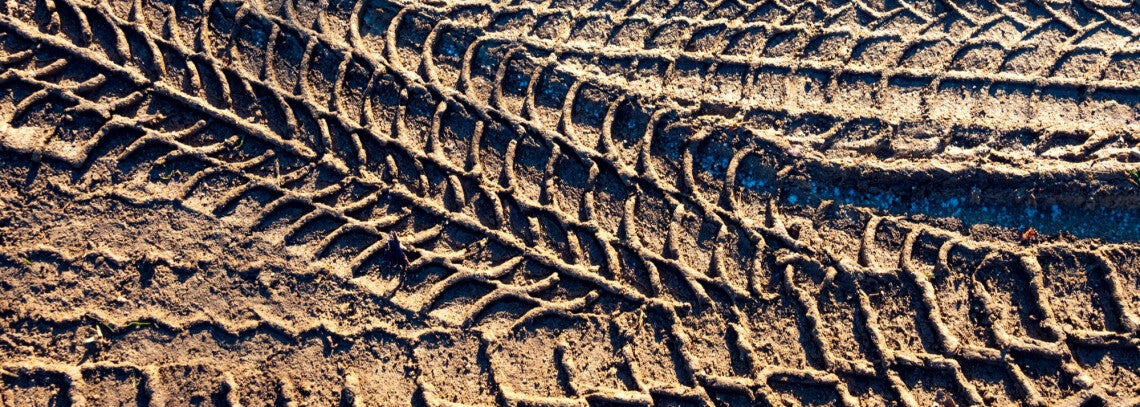 tire tracks