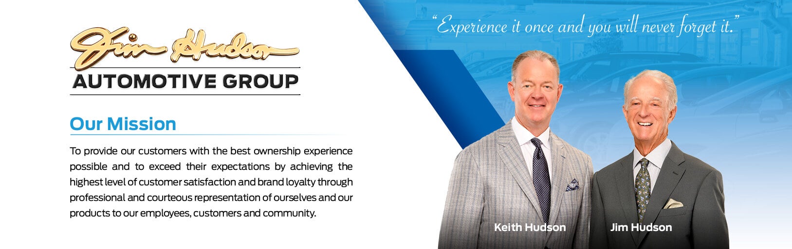 Our Mission | Jim Hudson Ford in Lexington SC